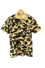 1ST CAMO BAPE PATCHED POLO M（ポロシャツ）｜A BATHING APE