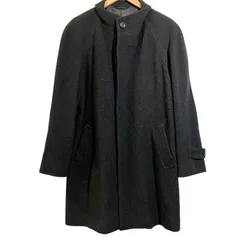【定価２５万】ＸＸＬ！キンロックアンダーソン×深喜毛織　カシミアロングコート 定価25万】XXL！キンロックアンダーソン×深喜毛織 カシミア
