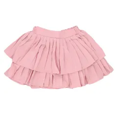 ☆ ピンク ☆ 140cm ☆ キッズスカート フリフリ ブリーツスカート キッズ スカート フリルスカート ミニスカート 子供スカート 子どもスカート フリフリスカート インナーパンツ付き ミニ ブリーツ 子供服 子ども服 女の子 女子 フリフリ フリル