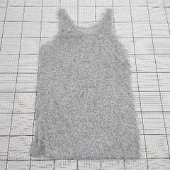 ◇ ⊇ SM2 サマンサ モスモス シンプル系 ノースリーブ フラッグフリンジプルオーバー サイズF グレー系 レディース E  【1508200027166】のサムネイル