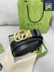 【今日特価】Gucci New Reversible Leather Belt ダブルフェイス