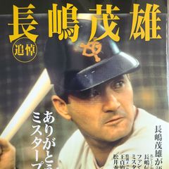 匿名！送料無料！サンケイスポーツ特別版 ありがとうミスタープロ野球