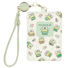 ☆ けろけろけろっぴ ☆ キャラクター リール付パスケース パスケース リール キャラクター リール付きパスケース 定期入れ 収納 かわいい 可愛い 中高生 通勤 通学 キッズ レディース こども 子供 子ども キャラ ギフト おしゃれ オシャレ お出かけ