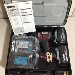 【未使用品】★マキタ(makita) コードレスインパクトドライバー TD173DGXAR レッド 赤【戸田店】