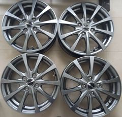 HOT STUFF Exceeder 4.5J×15 4H100 アルミホイール4本