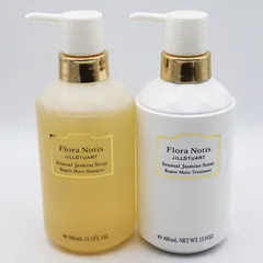 新品未開封 フローラノーティス ジルスチュアート センシュアルジャスミン リペアモイストシャンプー/トリートメント セット CR7-07-02-02