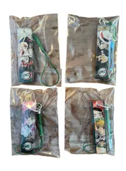 鬼滅の刃 アクリル根付コレクション 4種セット　( 鬼舞辻無惨 & 竈門禰豆子 & 栗花落カナヲ & 炭治郎/禰豆子/善逸 伊之助 )