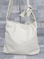 ◇ Θ TOPKAPI EFOLE フェイクレザー ショルダー　バッグ ベージュ レディース P  【1409090036316】