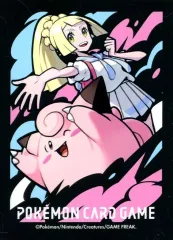 【中古】サプライ ポケモンカードゲーム デッキシールド(スリーブ) リーリエ＆ピッピ ポケモンセンター限定