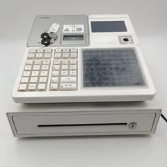 【KS-0131】CASIO レジスター SR-C550 Bluetooth対応 店舗情報初期化、簡易レジ操作確認済み
