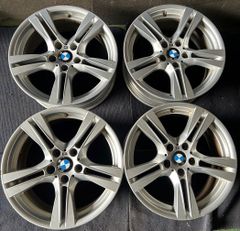 BMW E84 X1 Mスポーツ 純正 18インチ ホイール4本 8J/9J 30/41 PCD120 ハブ径約72.6    No.638