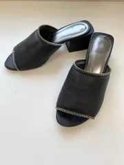 DIESEL* ディーゼル レザー ミュール サボサンダル 無地 DIESEL(ディーゼル) サンダル・ミュール(レディース) - 海外通販