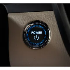 Haoshilianfa【クリスタル表面処理】エンジン スタートボタン スイッチカバー 車スターターボタンカバー エンジンスタートリング プリウス 50系 ハリアー 60系 ハイエース 200系 カムリ 70系 アルファード・ヴェルファイア 30系 ランドクル