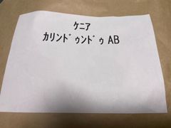 生豆200g ケニア　カリンドゥンドゥ　AB