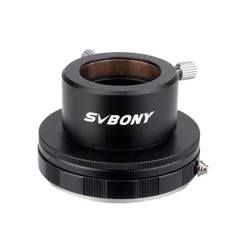 【特価セール】アダプター キヤノンDSLRカメラ用 SV149 1.25インチアイピース SVBONY 写真ガイド用
