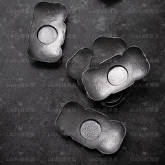 張萬順　中国　古玩　錫製　手造　茶托　煎茶道具　底款・在印 Yahoo!オークション -「萬」(錫製) (金属工芸)の落札相場・落札価格