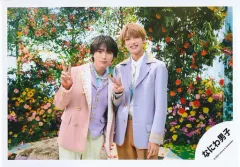 【中古】生写真(ジャニーズ) なにわ男子/大西流星・高橋恭平/横型・膝上/シングル「ハッピーサプライズ」MV＆ジャケ写オフショット/公式生写真