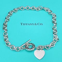 ◇ティファニー◇新品仕上済 Tiffany&Co. ハートタグ トグル