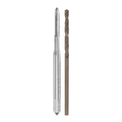uxcell タップとビットセット M2 x 0.4 H2 ストレートフルート 機械ねじ ミーリングタップ 1.5 mm M35 コバルト ハイス鋼 (HSS-CO) ツイストドリルビットのサムネイル