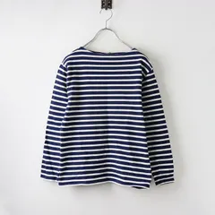 セントジェームス アトリエ SAINT JAMES L'ATELIER GUILDO ギルド ウエッソン ボーダーバスクシャツ XS/ネイビー【2400014235050】のサムネイル