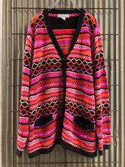 Old Crazy Knit Cardigan クレイジーニットカーディガン　セーター　3Dニット