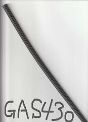 シフト 協栄製作所 SHIFT グラファイトワイパーラバー graphite wiper rubber GAS430 6mm幅 430mm用 1本 GAS-430