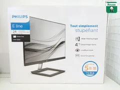 ☆液晶モニター PHILIPS 241E1D/11 ワイド 2023年製☆中古品 PHILIPS 液晶モニター 241E1D/11を検証レビュー！PCモニター