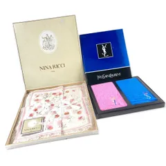 未使用品 イブ サン ローラン ギフト ２枚セット NINA RICHI