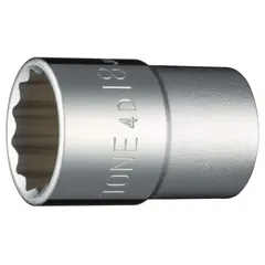 【大安売り】トネ(TONE) ソケット(12角) HP4D-18 差込角12.7mm(1/2) 二面幅18mm