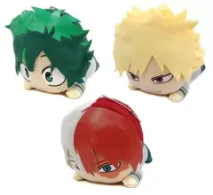 【中古】ぬいぐるみ 全3種セット 寝そべりますこっとぬいぐるみ 「僕のヒーローアカデミア」