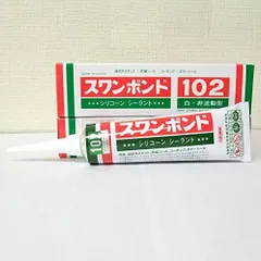 タカダ化学品製造 ( TAKADA ) シリコーンシーラント 【スワンボンド】 白 非流動型 100g 102