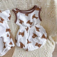 タンクトップ＋ショートパンツ　セットアップ　子供服