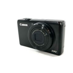 CANON キヤノン PowerShot S90 レンズ CANON ZOOM LENS 3.8x IS 6.0-22.5mm 1:2.0-4.9 コンパクトデジタルカメラ ブラック 動作確認済み【OE-816】
