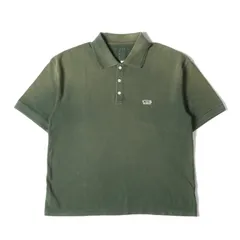 美品 visvim ビズビム ポロシャツ サイズ:3 22AW ダメージ加工 コットン 鹿の子 半袖ポロシャツ JUMBO WELLER S/S DMGD グリーン 日本製 トップス【メンズ】のサムネイル