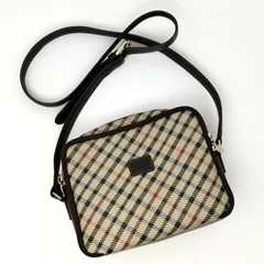 希少　ダックス　DAKS ショルダーバッグ　チェック　美品　管理番号KKVKO731