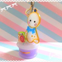 ☆てるてる坊主のメモスタンド☆　パープル
