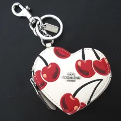♡さくらこ♡【新品】COACH♡5リングキーケース チェリープリント ♡さくらこ♡【新品】COACH♡5リングキーケース チェリー