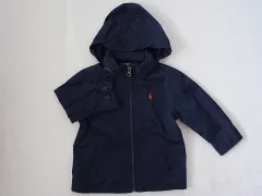 ポロ ラルフローレン polo ralph lauren アウトレット 子供服 男の子 80cm ベビー服 長袖 薄手 ブルゾン ジャンパー 紺 秋 冬 ★3  アウター 冬服 ボーイズ 男児 キッズ ベビー 【中古】 ユーズド リサイクル 古着 子ども服
