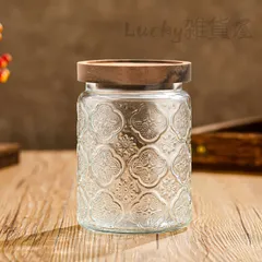 【新品・未使用】 ガラス キャニスター コーヒー豆 保存容器 密閉 珈琲キャニスター フローラガラス 梅酒びん ガラス 果実酒容器 密封ビン 茶筒 茶入 お菓子 茶葉 香料 漬物器 漬物保存容器 防湿保存