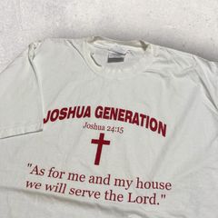 US古着 USA製 PORT&COMPANY ポートアンドカンパニー JOSHUA GENERATION 24:15 Tシャツ L ホワイト