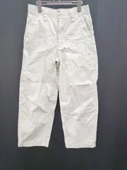 ◇ Θ UNIQLO ユニクロ ワイド フィット チノパン サイズ73㎝ ナチュラル系 メンズ E  【1507230016034】