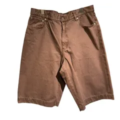 BAL (バル) ■■ ② BAL-WISM-001 BAL × WISM LOOSE FIT P/DYE 5P DENIM SHORT メンズ ブラウン 2