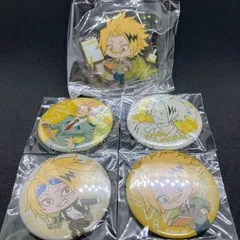 僕のヒーローアカデミア 上鳴電気 缶バッジ 4個 アクリルスタンド 1個 5点セット My Hero Academia ヒロアカ