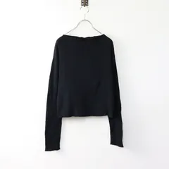 2024SS ドゥーズィエムクラス MUSE de Deuxieme Classe off shoulder プルオーバー/ブラック オフショルダー ニット【2400014169881】のサムネイル