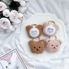 くまちゃん ぬいぐるみ マタニティマーク キーホルダー　マタニティー