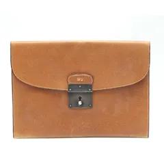 HERMES/エルメス ハンドストラップ付 クラッチバッグ ブラウン メンズのサムネイル