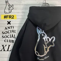 限定コラボ】FR2×ASSC ビッグロゴ バックプリント 希少XL パーカー-