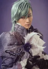 【中古】生写真(男性) 太田基裕(アインザッツ)/上半身・衣装紫・右向き・背景紫・キャラクターショット/舞台「劇団シャイニング from うたの☆プリンスさまっ♪『マスカレイドミラージュ』」ブロマイドセットA