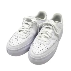 NIKE ナイキ DM0113-100 コート ビジョン アルタ 厚底スニーカー  ホワイト系 24cm レディース [240101488639]