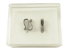 Sカン 羽織紐用 金具 S環 エスカン 2個入り 大型クローム so-59